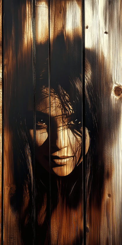 Portrait on Wood Panels