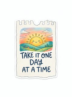 happy sun sticker