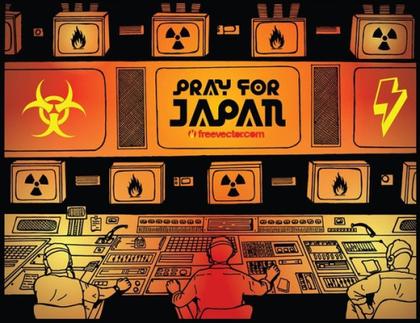 Pray For Japan Free Vector