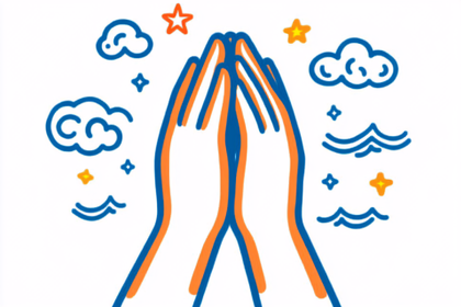 Praying Hands Icon