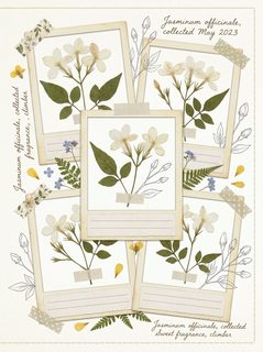 jasmine herbarium page