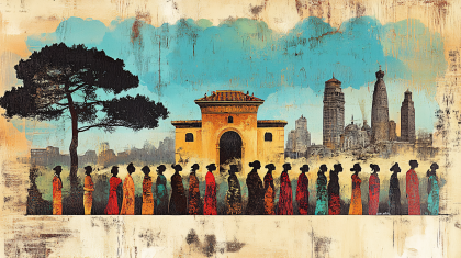 Procession City Skyline