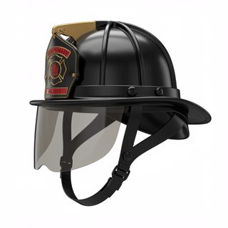 firefighter helmet icon