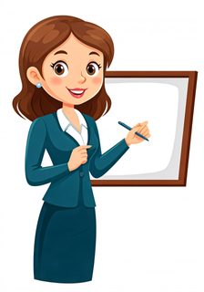 professional female teacher