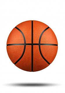 textured orange basketball