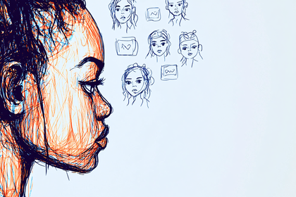 Profile View with Sketches