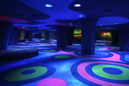 Psychedelic Lounge Interior