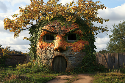 Pumpkin Face House