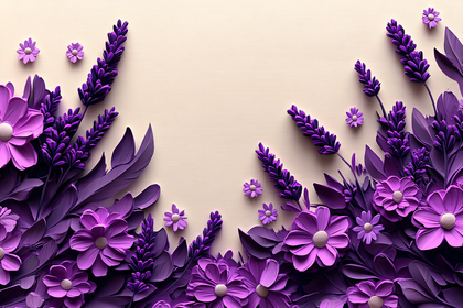 Purple Floral Arrangement