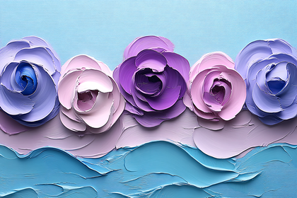 Purple Hued Floral Arrangement