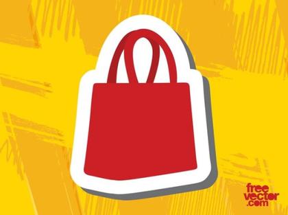 Purse Sticker Free Vector
