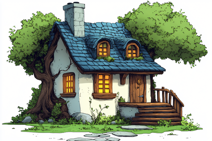 Quaint Cottage in the Woods