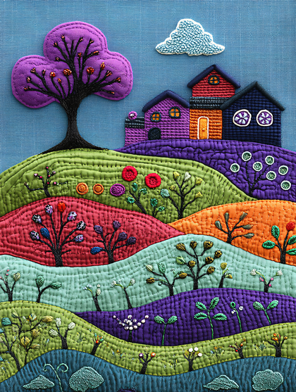 Quilted Landscape