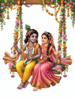 radha-krishna-swing