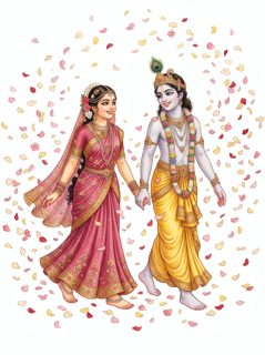 radha krishna love
