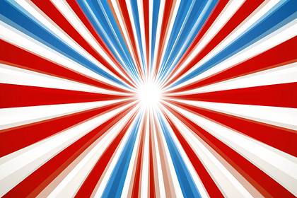 Radial Burst Stripes