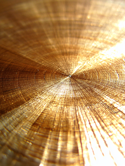 Radial Gold Surface
