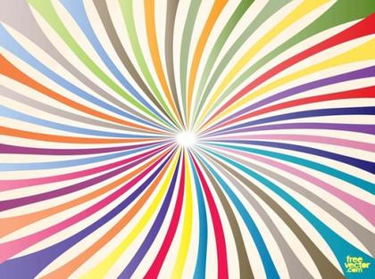 Radiant Burst Free Vector
