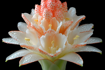Radiant Ginger Flower Bloom