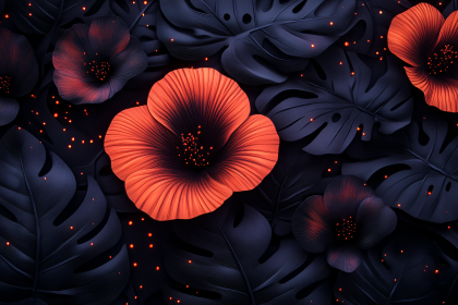 Radiant Hibiscus