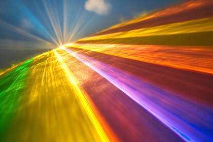 Radiant Spectrum Beams