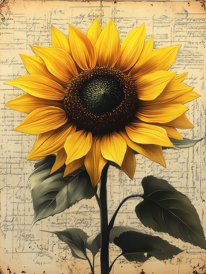 Radiant Sunflower Bloom