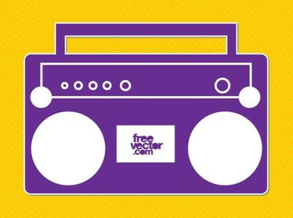 Radio Icon Free Vector