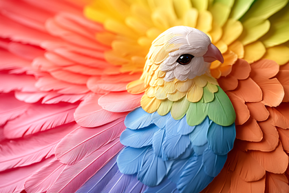 Rainbow Parrot