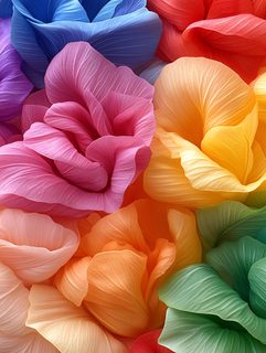 Rainbow Petal Harmony