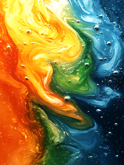 Rainbow Swirl