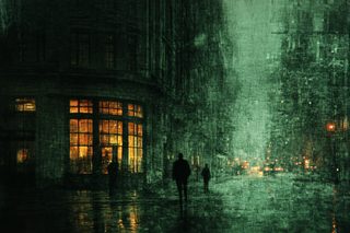 Rainy City Night