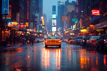 Rainy City Taxi