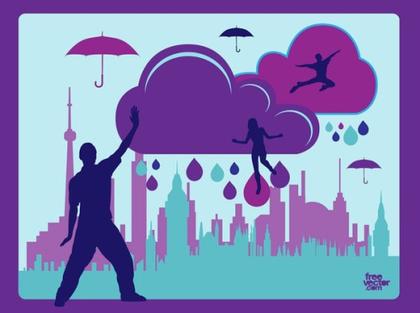Rainy Day Free Vector