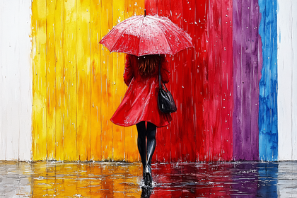Rainy Day Stroll