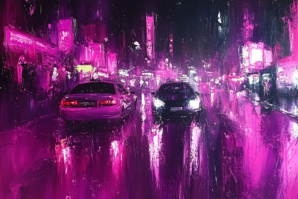 Rainy Night Drive