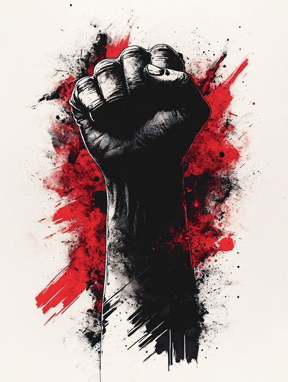 Raised Fist Symbol
