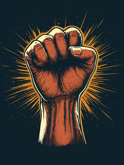 Raised Fist Symbol