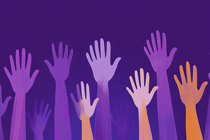 Raised Hands Crowd