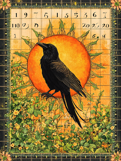 Raven And Sun