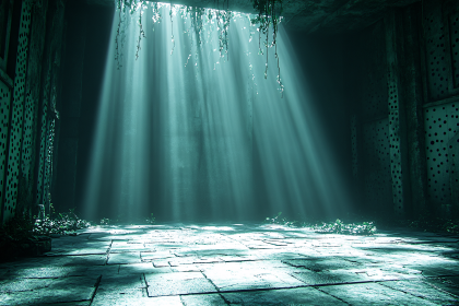 Rays of Sunlight in Ancient Ruins