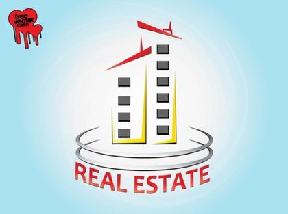 Real Estate Layout Free Vector