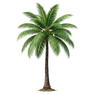 coconut palm tree