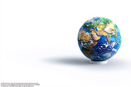 Realistic Earth Globe