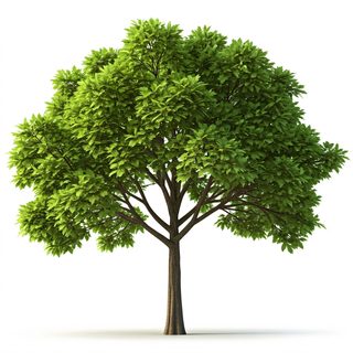 green-deciduous-tree