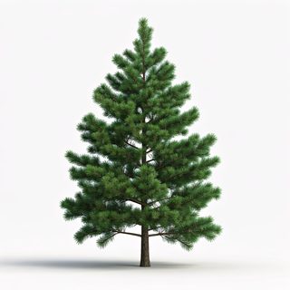 realistic pine tree