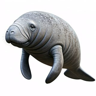 swimming-manatee-animal