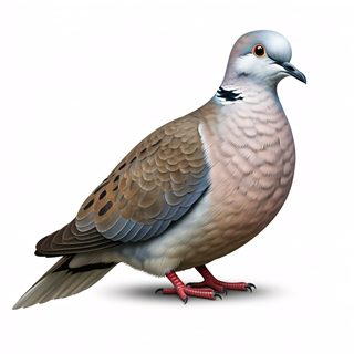 mourning dove portrait