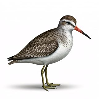 sandpiper shorebird illustration