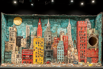 Recycled Cityscape