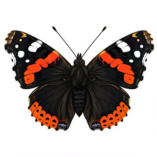 red admiral butterfly
